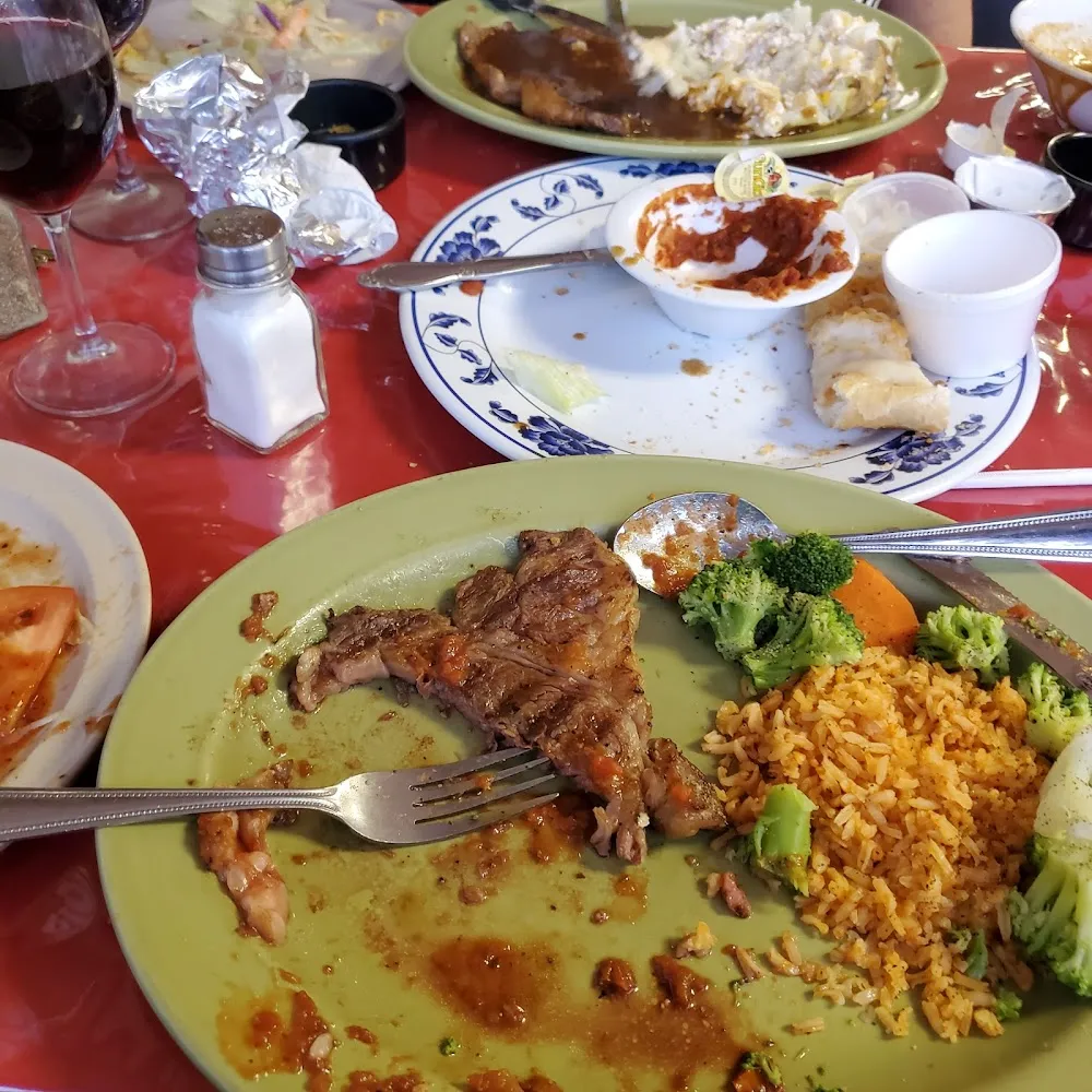 Ribeye Steak with Spanish Rice
